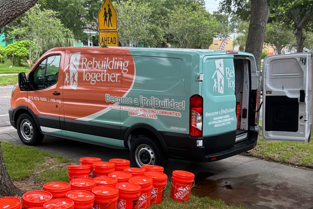 Rebuilding Together Tampa Bay Van