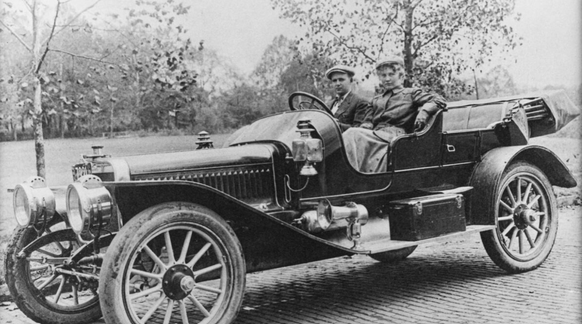 Bill and Marie in Adventure Car