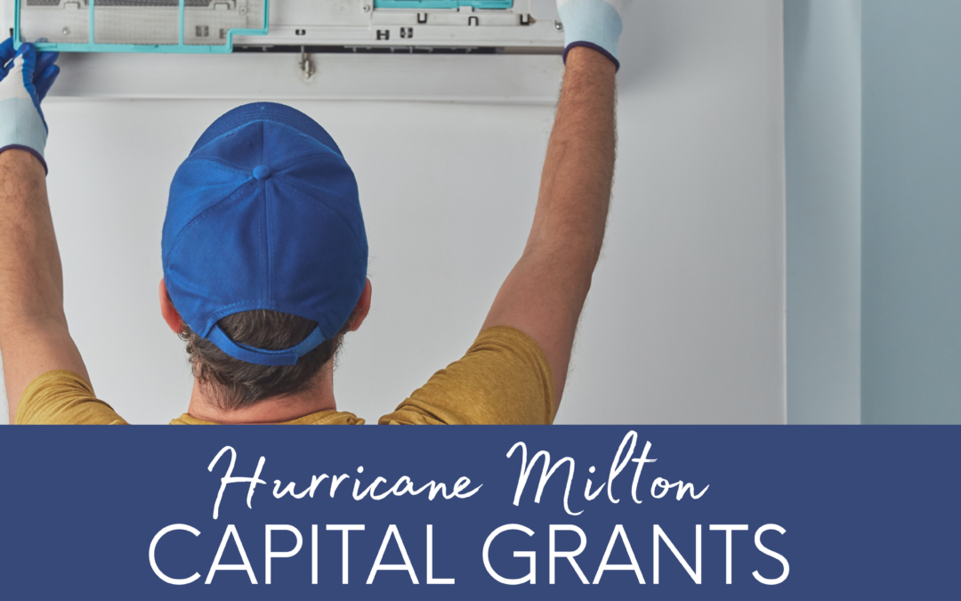 Hurricane Milton Capital Grants for Human Service Organizations