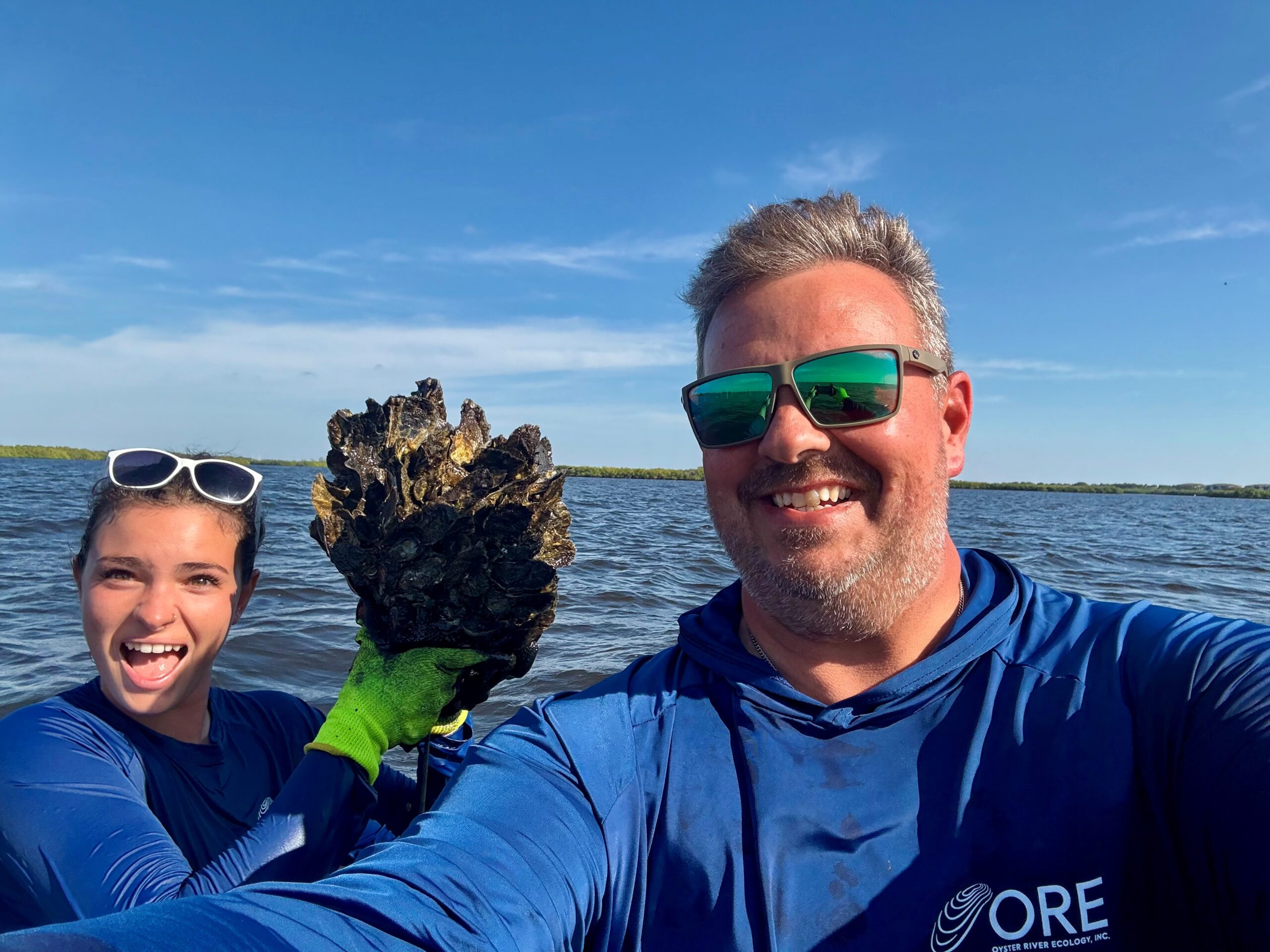 Damon and Abby- Oyster River Ecology