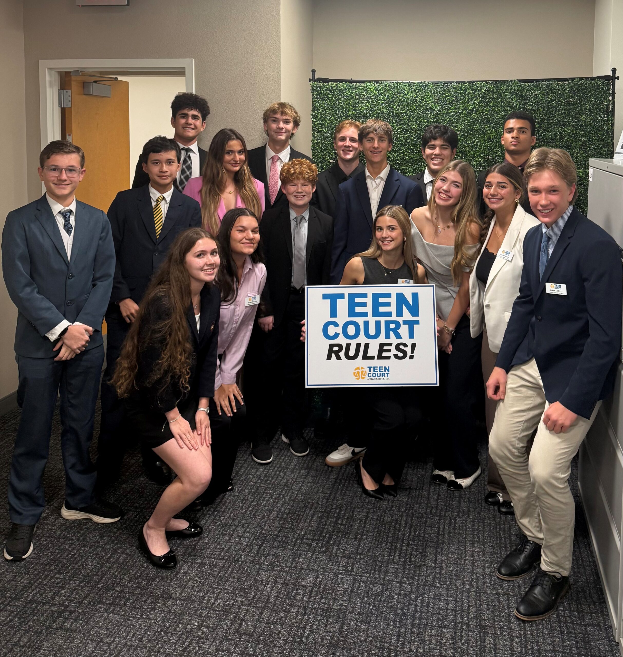 Teen Court of Sarasota, received a $18,500 grant for new technolgoy